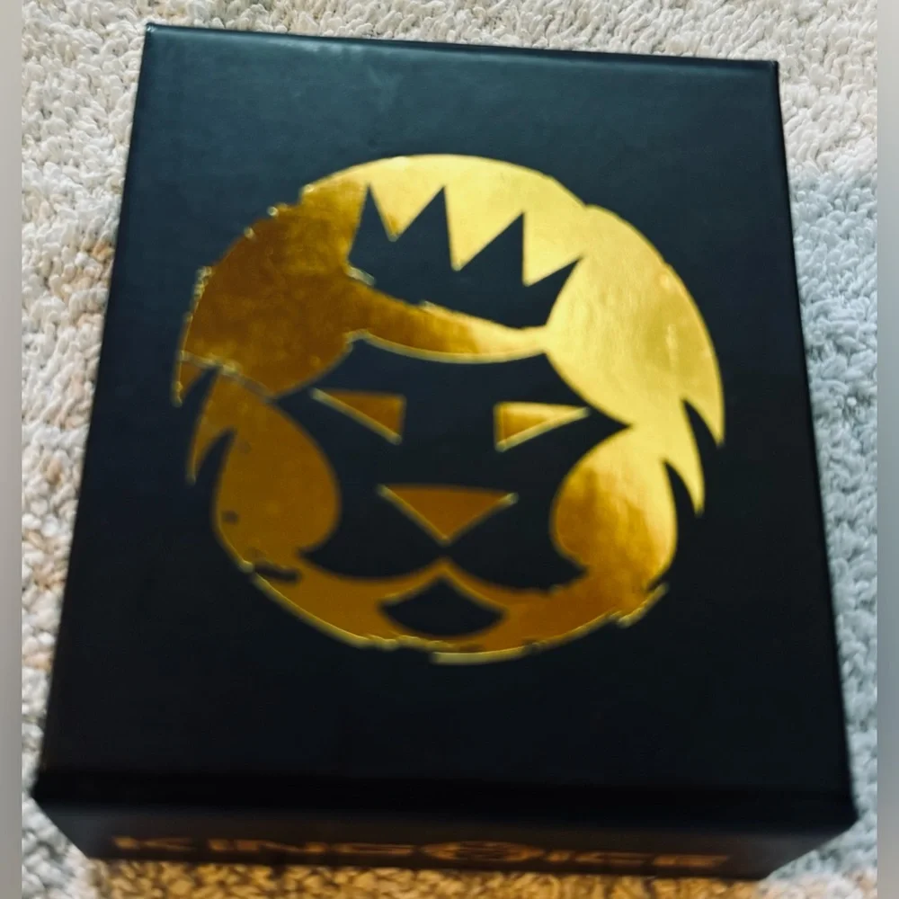 King Ice Double Dragon Bling Necklace - NEW IN BOX